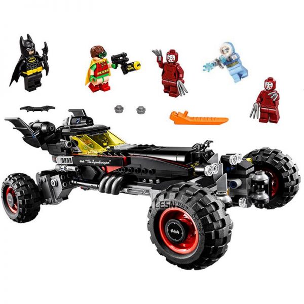 Decool 7126 587pcs Super Heros Series Batman Bat chariot Model Building Block set Bricks Toys For - DECOOL